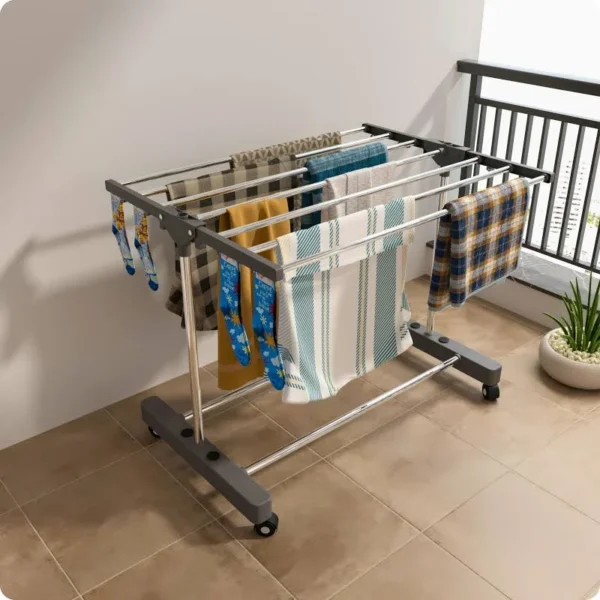 Foldable Clothes Drying Rack